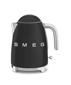 Smeg Bouilloire 1,7 L Mat En Inox Noir