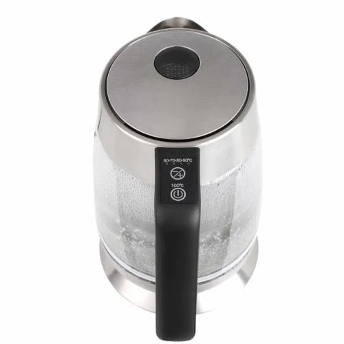 LIVOO Bouilloire à Température Variable En Verre Gris 7 LIVOO Bouilloire à Température Variable En Verre Gris – Image 5