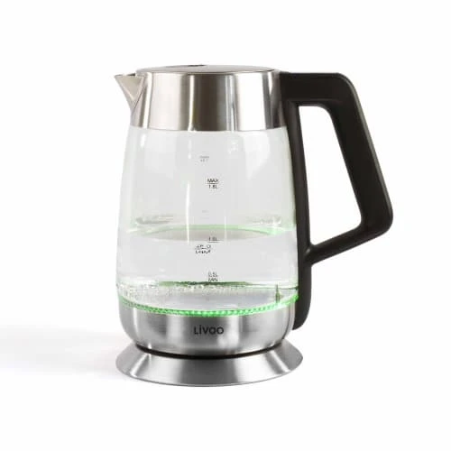 LIVOO Bouilloire à Température Variable En Verre Gris 3 LIVOO Bouilloire à Température Variable En Verre Gris