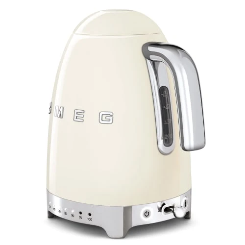 Smeg Bouilloire Année 50 1,7 L Crème En Inox Beige 4 Smeg Bouilloire Année 50 1,7 L Crème En Inox Beige – Image 2