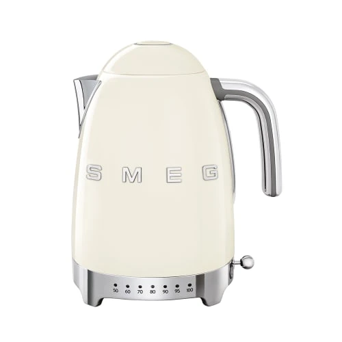 Smeg Bouilloire Année 50 1,7 L Crème En Inox Beige 3 Smeg Bouilloire Année 50 1,7 L Crème En Inox Beige