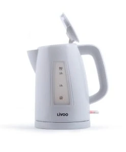 LIVOO Bouilloire Sans Fil électrique En Plastique Blanc -Chef&Sommelier-boutique bouilloire sans fil electrique en plastique blanc 2