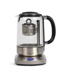 LIVOO Bouilloire - Théière Automatique En Acier Inoxydable Gris