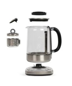 LIVOO Bouilloire - Théière Automatique En Acier Inoxydable Gris -Chef&Sommelier-boutique bouilloire theiere automatique en acier inoxydable gris 3