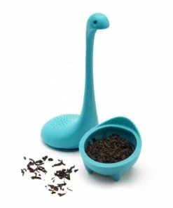 Pa Design Boule à Thé En Silicone Bleu