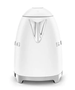 Smeg Boulloire 1,7 L Mat En Inox Blanc -Chef&Sommelier-boutique boulloire 1 7 l mat en inox blanc 1