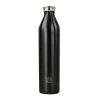Yoko Design Bouteille Isotherme 1000ml Coloris Noir Brillante -Chef&Sommelier-boutique bouteille isotherme 1000ml coloris noir brillante