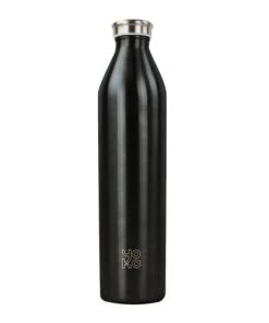 Yoko Design Bouteille Isotherme 1000ml Coloris Noir Brillante