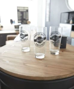 Maisons Du Monde Chope à Bière En Verre - Lot De 6 -Chef&Sommelier-boutique chope a biere en verre 1000 11 35 181911 3