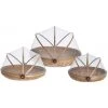Wadiga Cloches Alimentaires En Bambou - Lot De 3 -Chef&Sommelier-boutique cloches alimentaires en bambou lot de 3 3