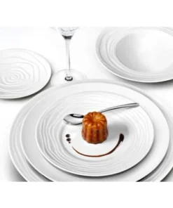Medard De Noblat Coffret 6 Assiettes Creuses à Aile D22,2cm -Chef&Sommelier-boutique coffret 6 assiettes creuses a aile d22 2cm 5