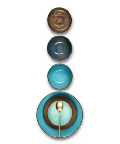 Medard De Noblat Coffret 6 Assiettes Plates D26,5cm -Chef&Sommelier-boutique coffret 6 assiettes plates d26 5cm 1