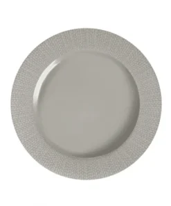 Medard De Noblat Coffret 6 Assiettes Plates D27cm -Chef&Sommelier-boutique coffret 6 assiettes plates d27cm grain de malice gris
