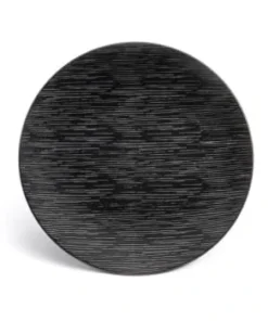 Medard De Noblat Coffret 6 Assiettes Plates D27cm -Chef&Sommelier-boutique coffret 6 assiettes plates d27cm magma noir 1