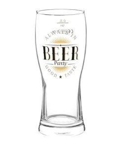 Maisons Du Monde Coffret 6 Verres à Bière En Verre Et Support Imprimé -Chef&Sommelier-boutique coffret 6 verres a biere en verre et support imprime 1000 8 9 208207 2