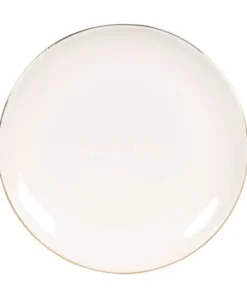 Maisons Du Monde Coffret Assiettes (x4) En Grès Blanc Avec Inscriptions -Chef&Sommelier-boutique coffret assiettes x4 en gres blanc avec inscriptions 1000 10 15 231788 4