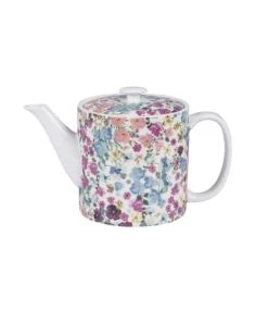 Table Passion Coffret Théière Et Filtre 0.7 L En Porcelaine Décoré
