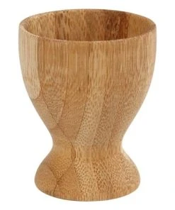 Youdoit Coquetier En Bambou à Customiser 6xD4,8cm