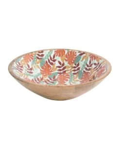 Table Passion Coupe 30 Cm En Bois Décoré