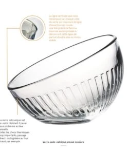 La Rochère Coupe Basse En Verre Transparent - Lot De 6 -Chef&Sommelier-boutique coupe basse en verre transparent lot de 6 3