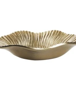 Beliani Coupe De Fruits Décorative Doré -Chef&Sommelier-boutique coupe de fruits decorative dore 2