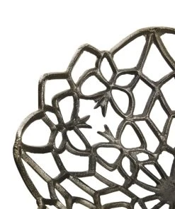 Beliani Coupe De Fruits En Aluminium Argenté -Chef&Sommelier-boutique coupe de fruits en aluminium argente 3