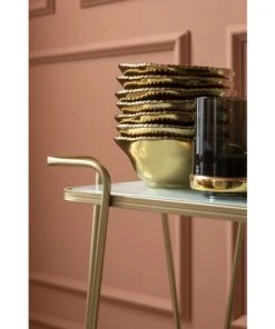 Kare Design Coupe En Porcelaine Dorée D36 -Chef&Sommelier-boutique coupe en porcelaine doree d36 3