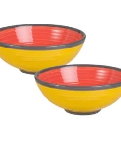 Maisons Du Monde Coupelle En Faïence Jaune Et Verte - Lot De 2 -Chef&Sommelier-boutique coupelle en faience rouge valence 1000 10 29 180839 5