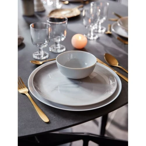 Luminarc Coupelle Grise Effet Marbré Aléatoire 12 Cm 5 Luminarc Coupelle Grise Effet Marbré Aléatoire 12 Cm – Image 3