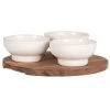 Maisons Du Monde Coupelles Apéritives En Grès Blanc (x3) Plateau En Bois D'acacia -Chef&Sommelier-boutique coupelles aperitives en gres blanc x3 plateau en bois d acacia 1000 2 24 231797 2