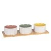 Maisons Du Monde Coupelles Apéritives En Grès Multicolore Motifs à Carreaux (x3) Plateau En Bambou -Chef&Sommelier-boutique coupelles aperitives en gres multicolore motifs a carreaux x3 plateau en bambou 1000 1 20 231014 1