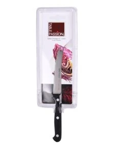 Table Passion Couteau à Fromage Avec Lame De 11 Cm En Inox Noir 5 Table Passion Couteau à Fromage Avec Lame De 11 Cm En Inox Noir -Chef&Sommelier-boutique couteau a fromage avec lame de 11 cm en inox noir 1