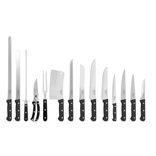 SABATIER TROMPETTE Couteau De Boucher Alvéoles 25cm 4 SABATIER TROMPETTE Couteau De Boucher Alvéoles 25cm – Image 2