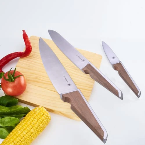 Laguiole Couteaux De Cuisine (lot De 3) 5 Laguiole Couteaux De Cuisine (lot De 3) – Image 3