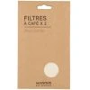 Maisons Du Monde Filtre à Café En Coton Blanc (x2) - Lot De 4 1 Maisons Du Monde Filtre à Café En Coton Blanc (x2) - Lot De 4 -Chef&Sommelier-boutique filtre a cafe en coton blanc x2 1000 15 22 228597 1