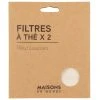 Maisons Du Monde Filtre à Thé Réutilisable (x2) - Lot De 3 -Chef&Sommelier-boutique filtre a the reutilisable x2 1000 9 16 228591 1