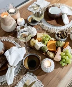 Bazar Bizar Grand Plat Rond En Bois De Teck -Chef&Sommelier-boutique grand plat rond en bois de teck 2