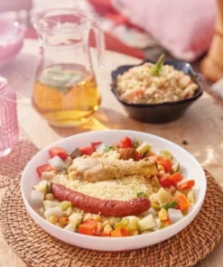 Luminarc Grande Assiette Blanche Couscous D25cm -Chef&Sommelier-boutique grande assiette blanche couscous d25cm 1