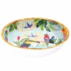Les Jardins De La Comtesse Grande Assiette Creuse En Mélamine 23 Cm Imprimé De Toucans -Chef&Sommelier-boutique grande assiette creuse en melamine 23 cm imprime de toucans