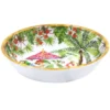 Les Jardins De La Comtesse Grande Assiette Creuse Mélamine Décorée Par Des Singes De Bali 23 Cm -Chef&Sommelier-boutique grande assiette creuse melamine decoree par des singes de bali 23 cm
