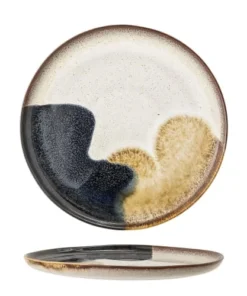 Bloomingville Grande Assiette En Grès Beige -Chef&Sommelier-boutique grande assiette en gres beige 1