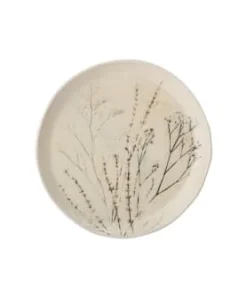 Bloomingville Grande Assiette En Grès Beige