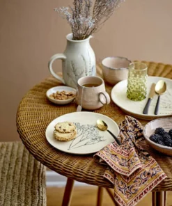 Bloomingville Grande Assiette En Grès Beige -Chef&Sommelier-boutique grande assiette en gres beige 6