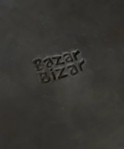 Bazar Bizar Grande Assiette En Terracotta Noire -Chef&Sommelier-boutique grande assiette en terracotta noire 3