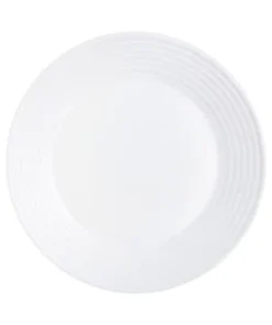 Luminarc Grande Assiette Plate Noire D27cm -Chef&Sommelier-boutique grande assiette plate blanche d27cm harena
