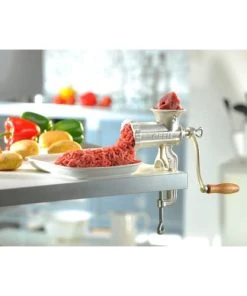 GEFU Hachoir à Viande Taille 5 En Acier Inoxydable Argent -Chef&Sommelier-boutique hachoir a viande taille 5 en acier inoxydable argent 2