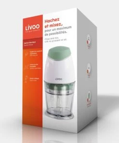 LIVOO Hachoir électrique En Plastique Vert -Chef&Sommelier-boutique hachoir electrique en plastique vert 4
