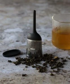 OGO Living Infuseur à Thé Avec Support En Inox Et Silicone -Chef&Sommelier-boutique infuseur a the avec support en inox et silicone 3