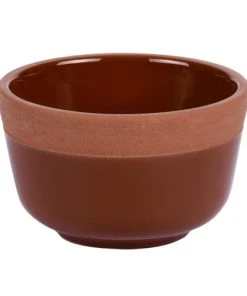 Table Passion Lot De 3 Coupelle à Tapas 20 Cl Camel En Grès Marron