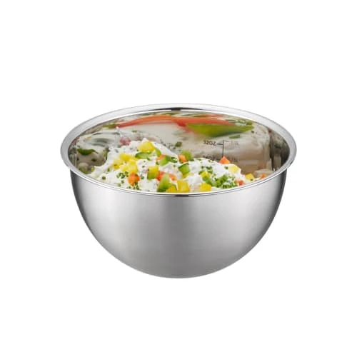 GEFU Lot De 3 Saladiers En Acier Inoxydable Argent 4 GEFU Lot De 3 Saladiers En Acier Inoxydable Argent – Image 2